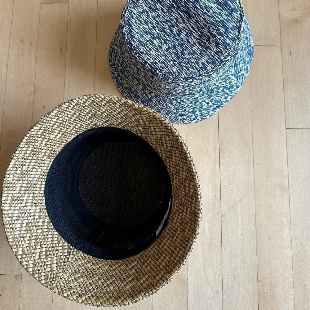 San Diego Hat Co. Textured Woven Bucket Hat, Blue, O/S   PG1289 - Picture 9 of 11